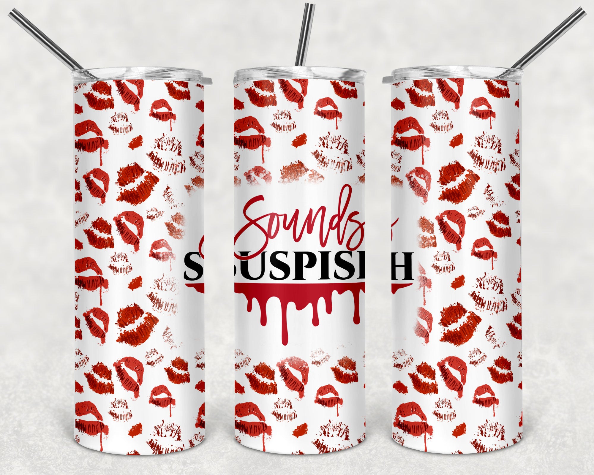 True crime skinny tumblers 20 oz