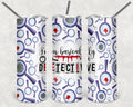 True crime skinny tumblers 20 oz