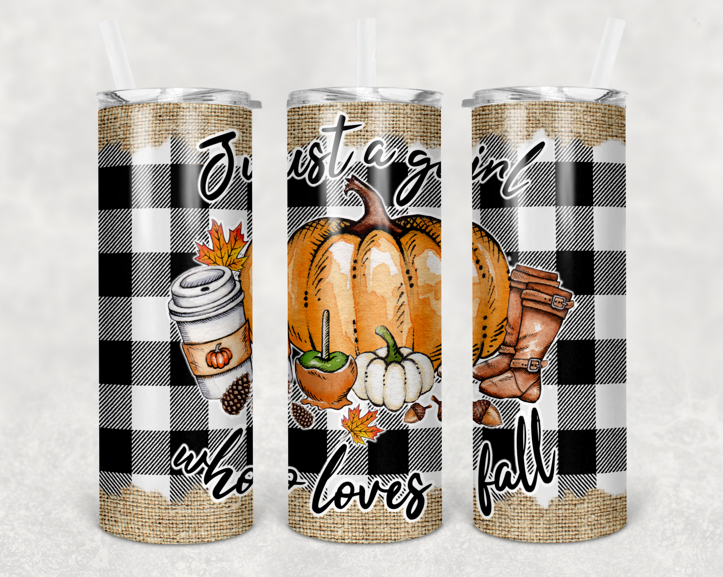 Fall skinny tumblers 20 oz