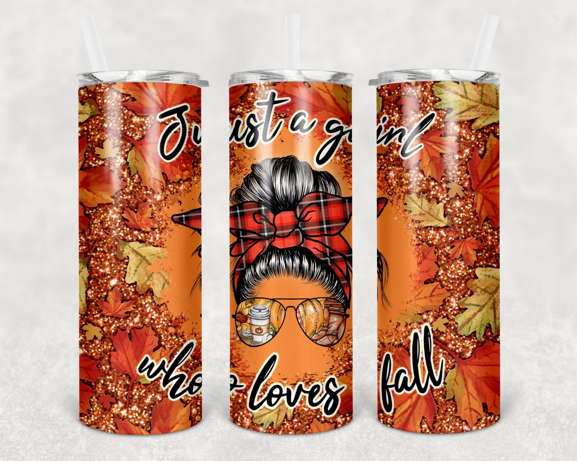 Fall skinny tumblers 20 oz