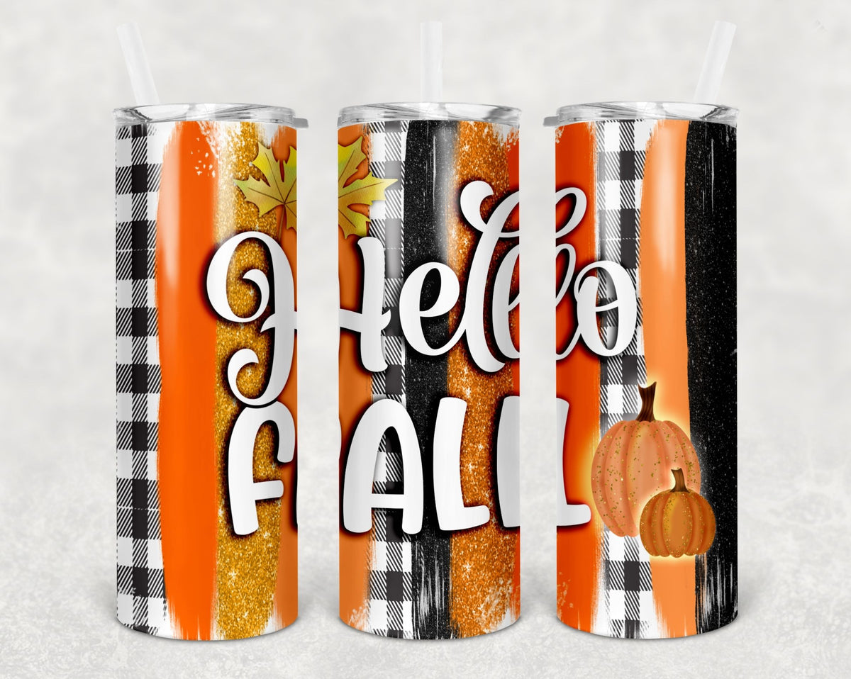 Fall skinny tumblers 20 oz