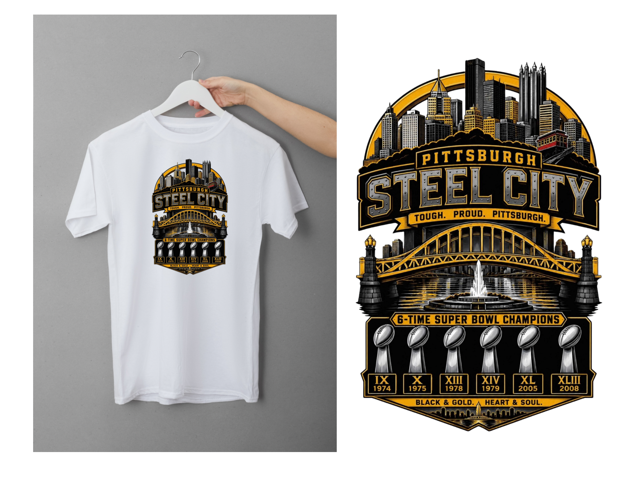 Pittsburgh Steelers Tshirt